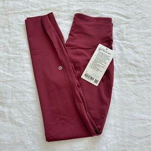 Lululemon Base Pace 25” - Mulled Wine